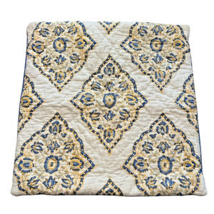 John Robshaw Textiles "Chindati" Cotton 26" Euro Sham Preppy Boho Pillow Case (7